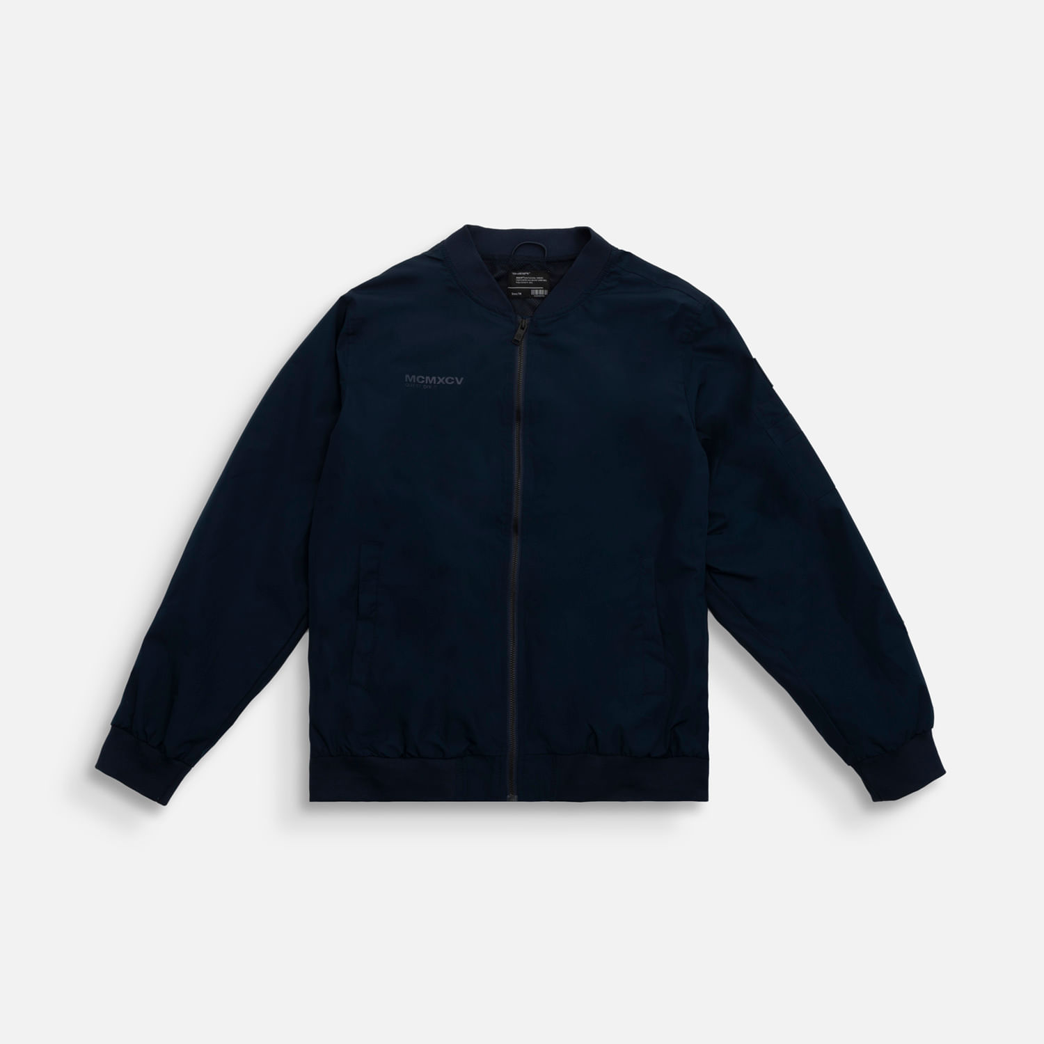 Chaqueta Bomber Color Azul Oscuro Para Hombre