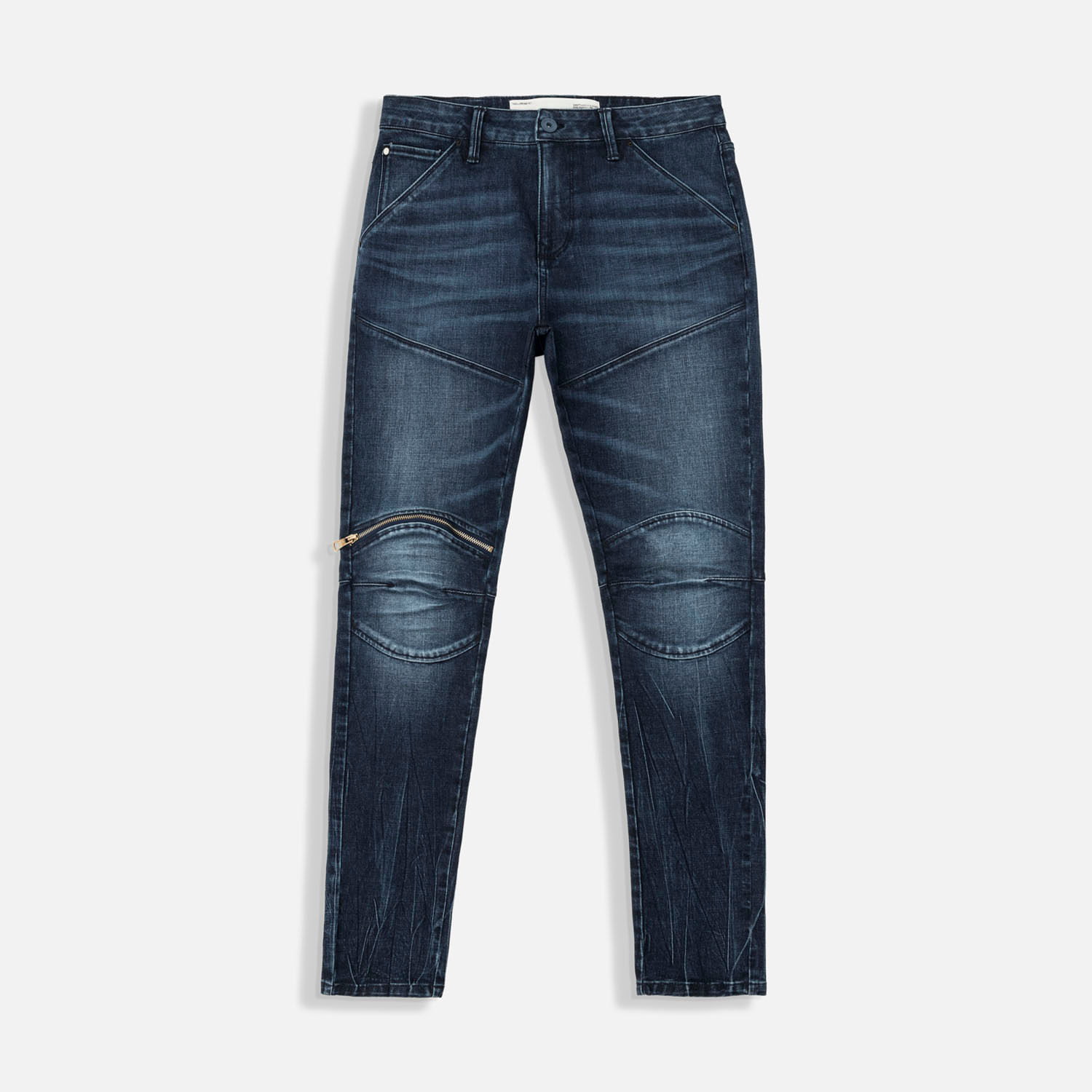 Jean Skinny Color Azul Oscuro Para Hombre