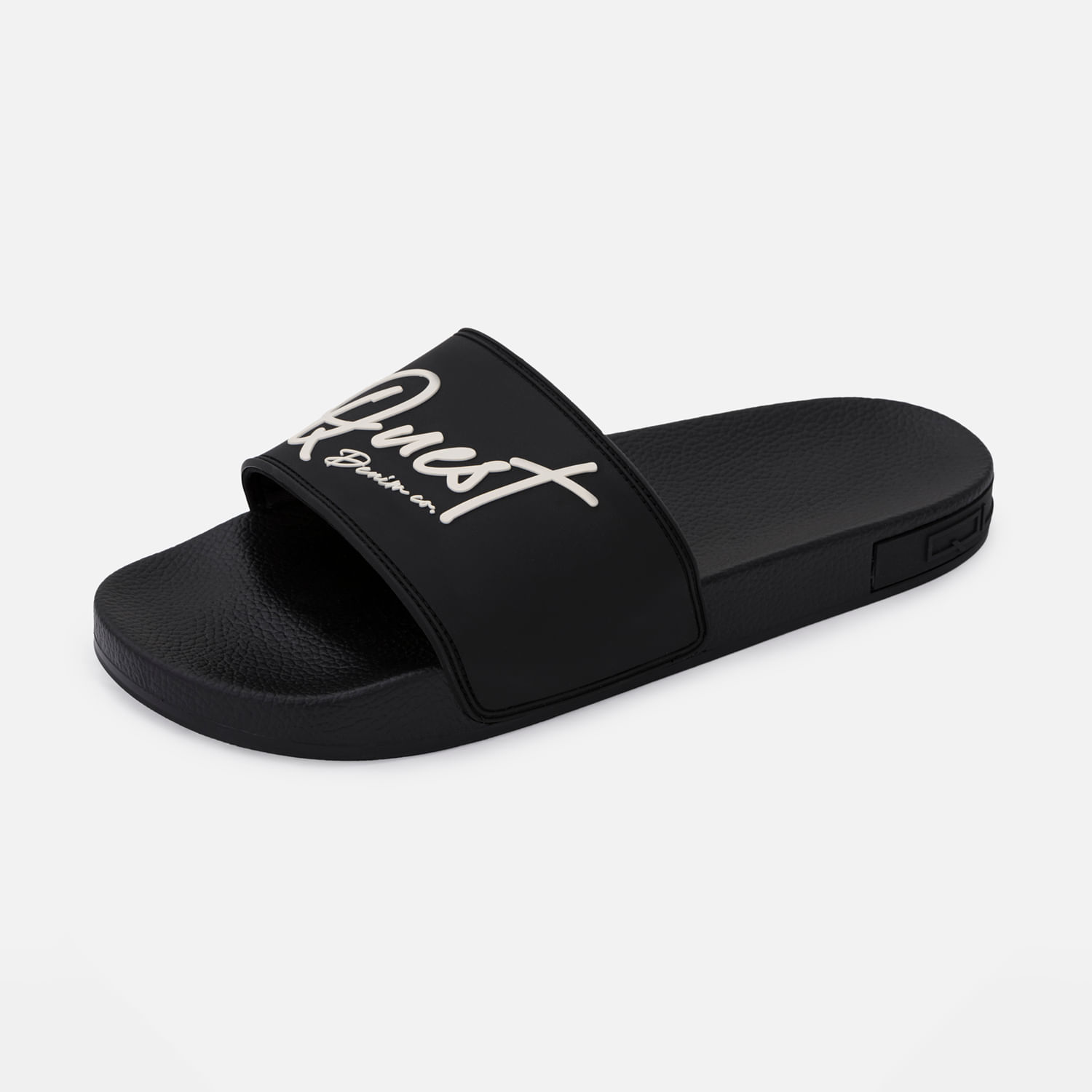 Sandalias Tipo Pala Color Negro Para Hombre
